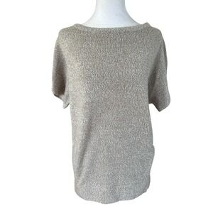 New York & Co NWT Knit Short Sleeve Tunic Sweater SZ XS (MSRP $54)